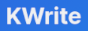 And KWrite Was Used To Type It Up